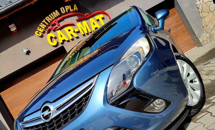 Opel Zafira cena 39999 przebieg: 99400, rok produkcji 2013 z Kołobrzeg małe 92